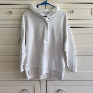 Aerie Oversized Ribbed Hoodie